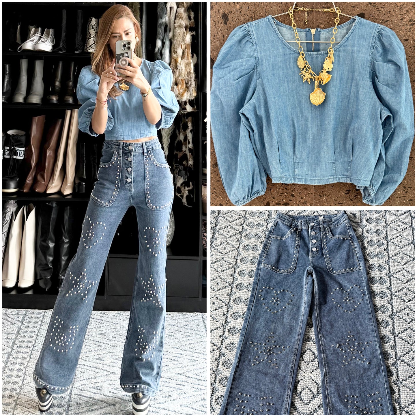 Jeans estoperol estrella stretch