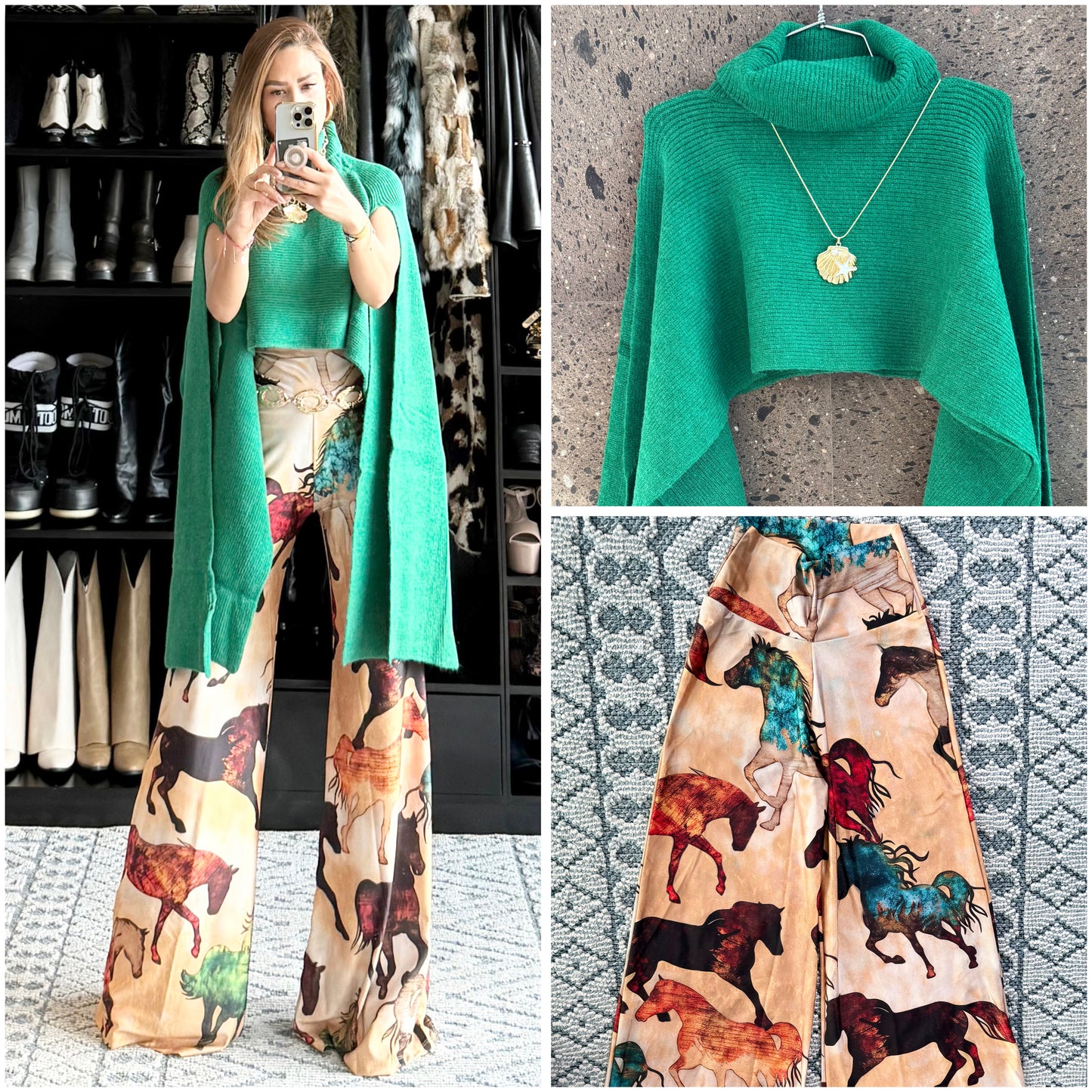 Capa manga verde
