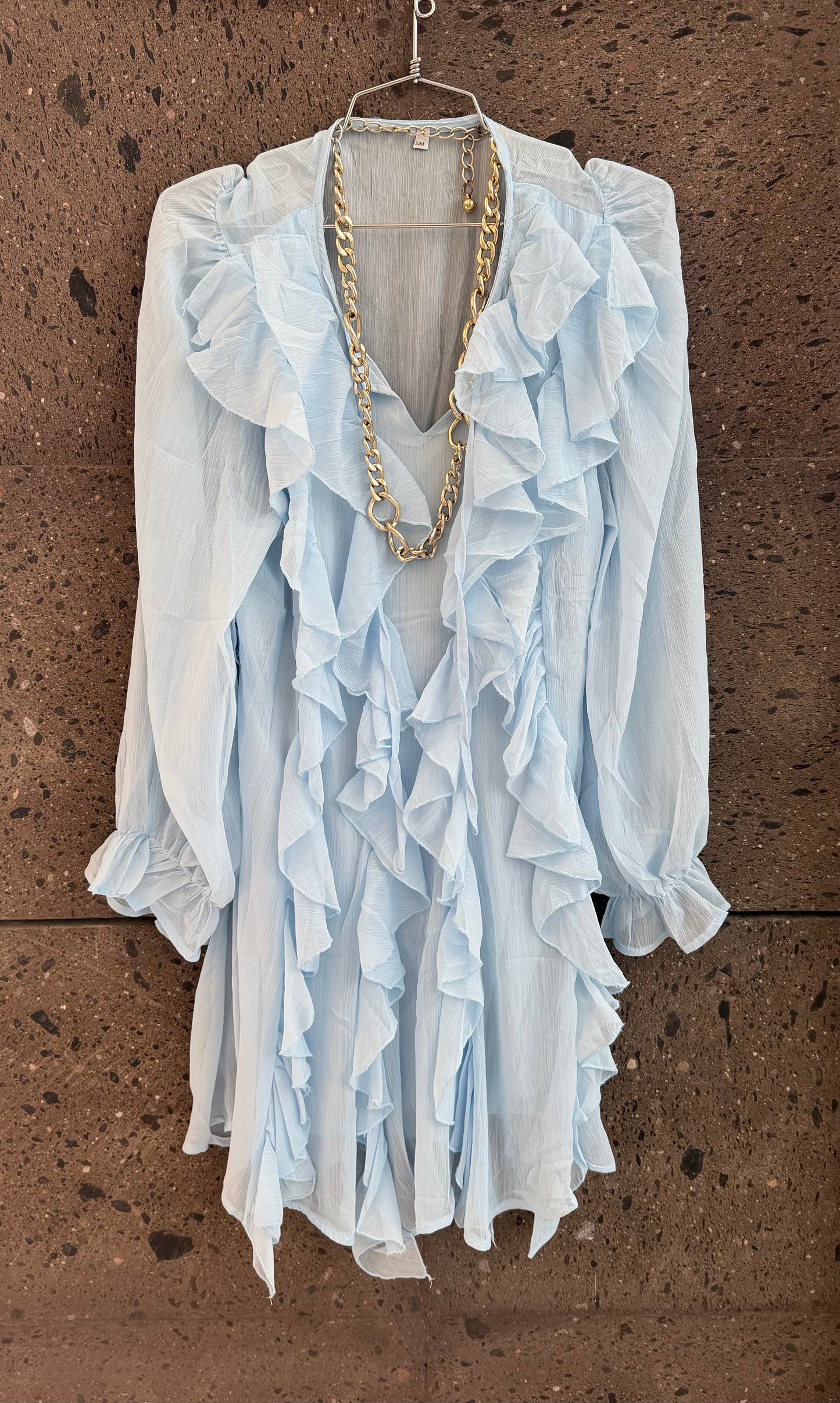 A vestido olan boho baby Blue