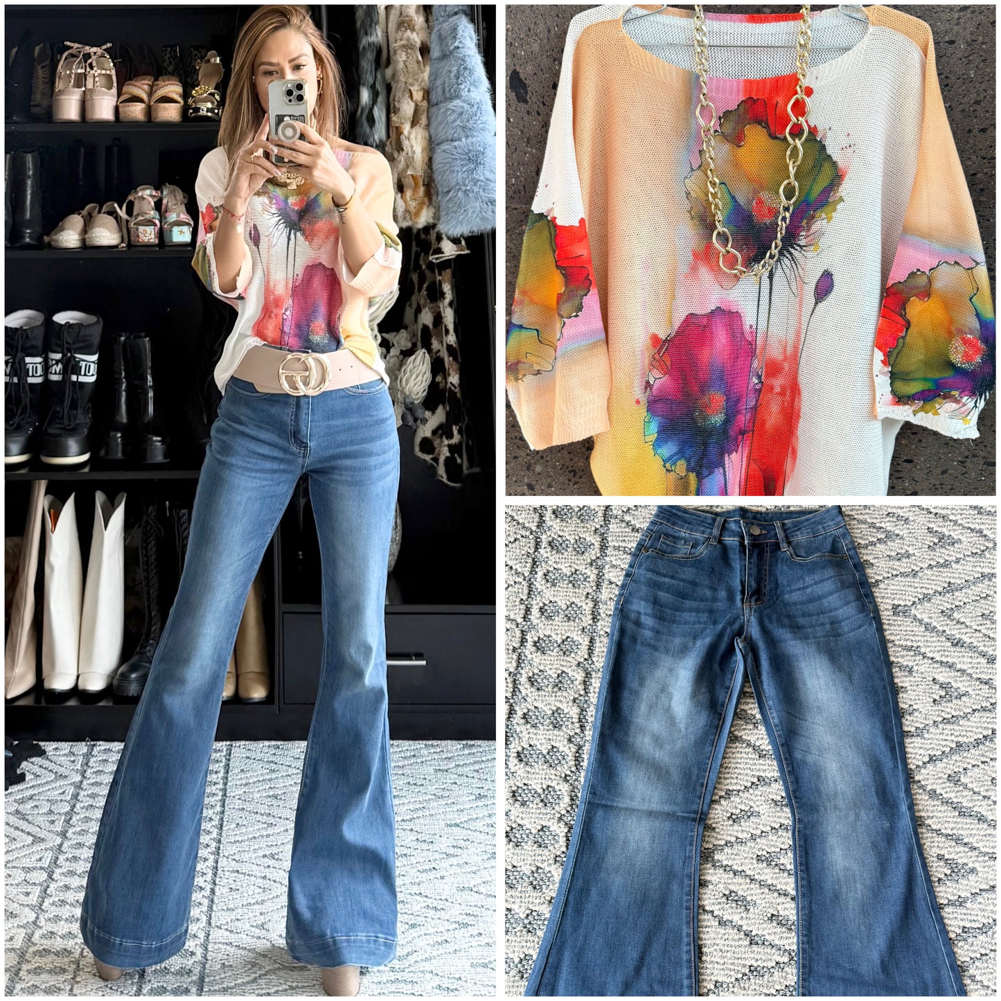 T fajilla resorte Gucci nude