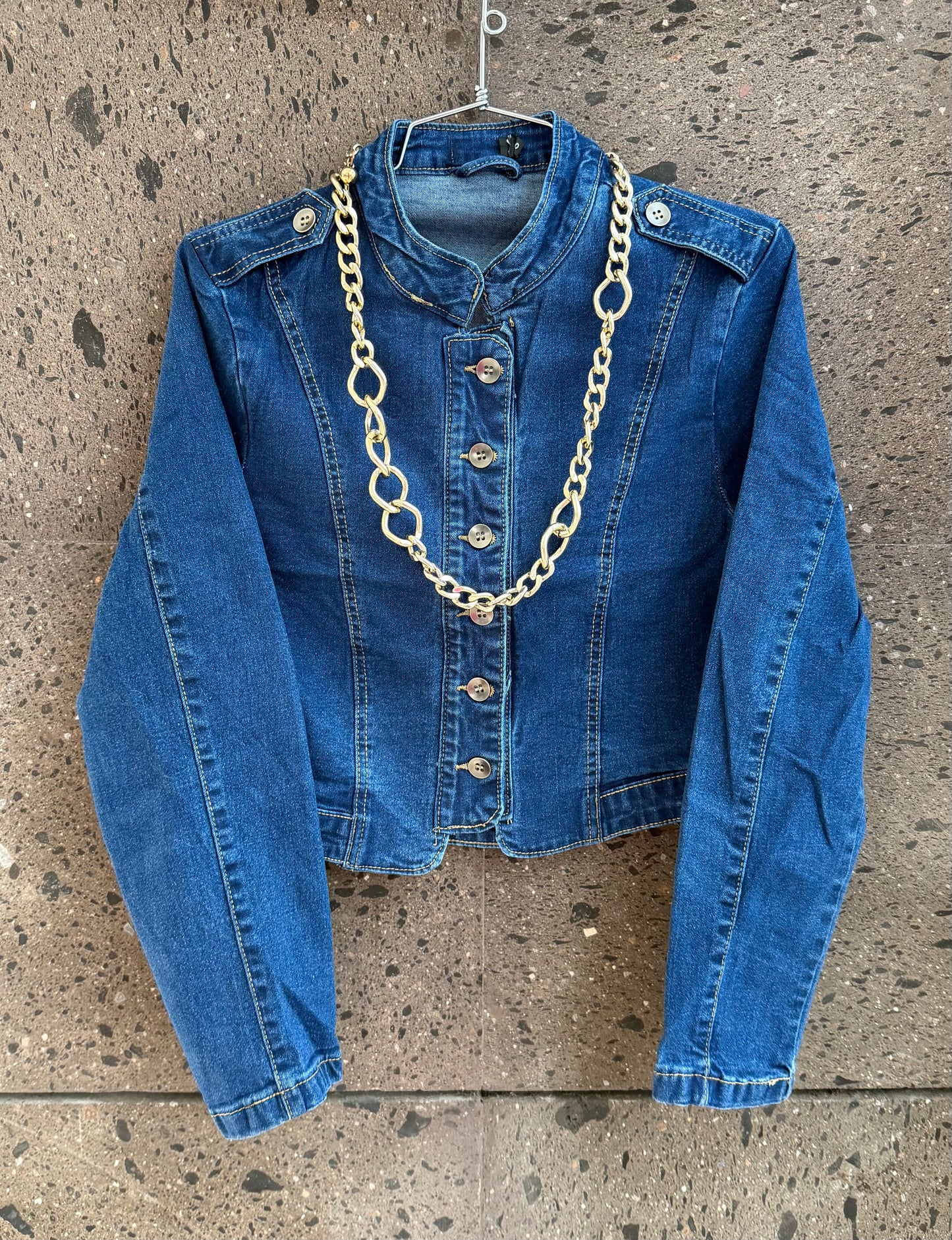 Chamarra Denim Napoleon clara