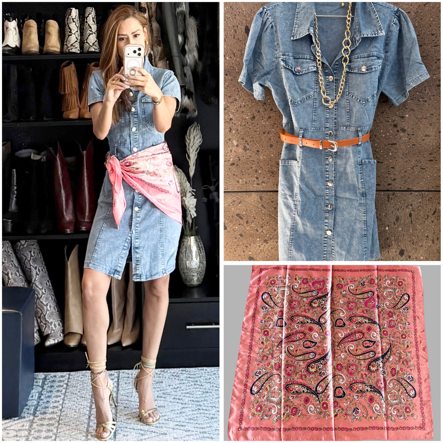 T Mascada paisley Pink