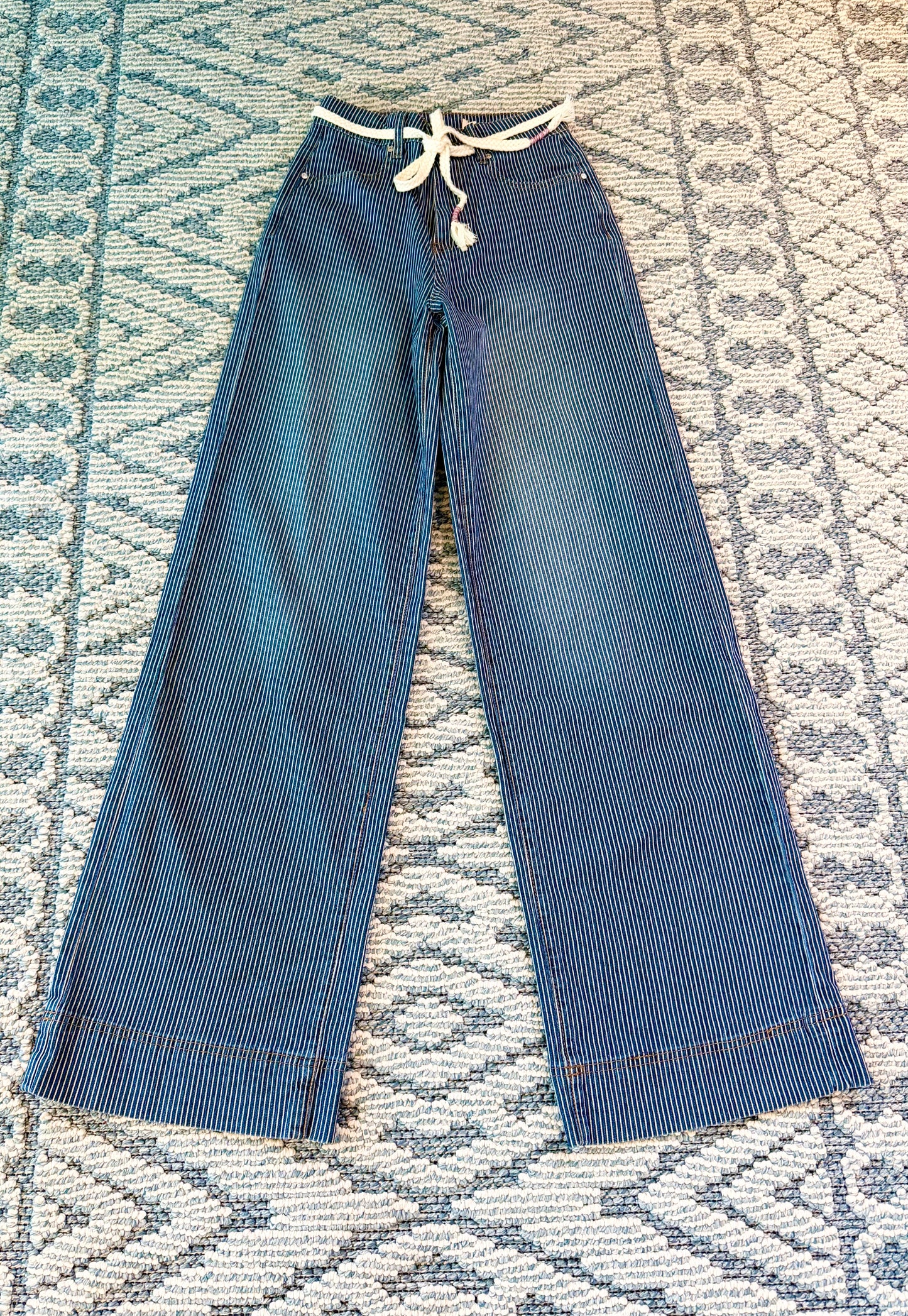 Jeans stripes stretch