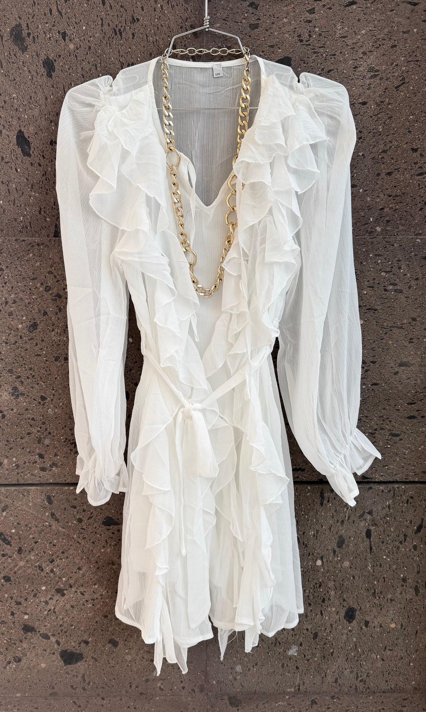 A vestido olan boho perla