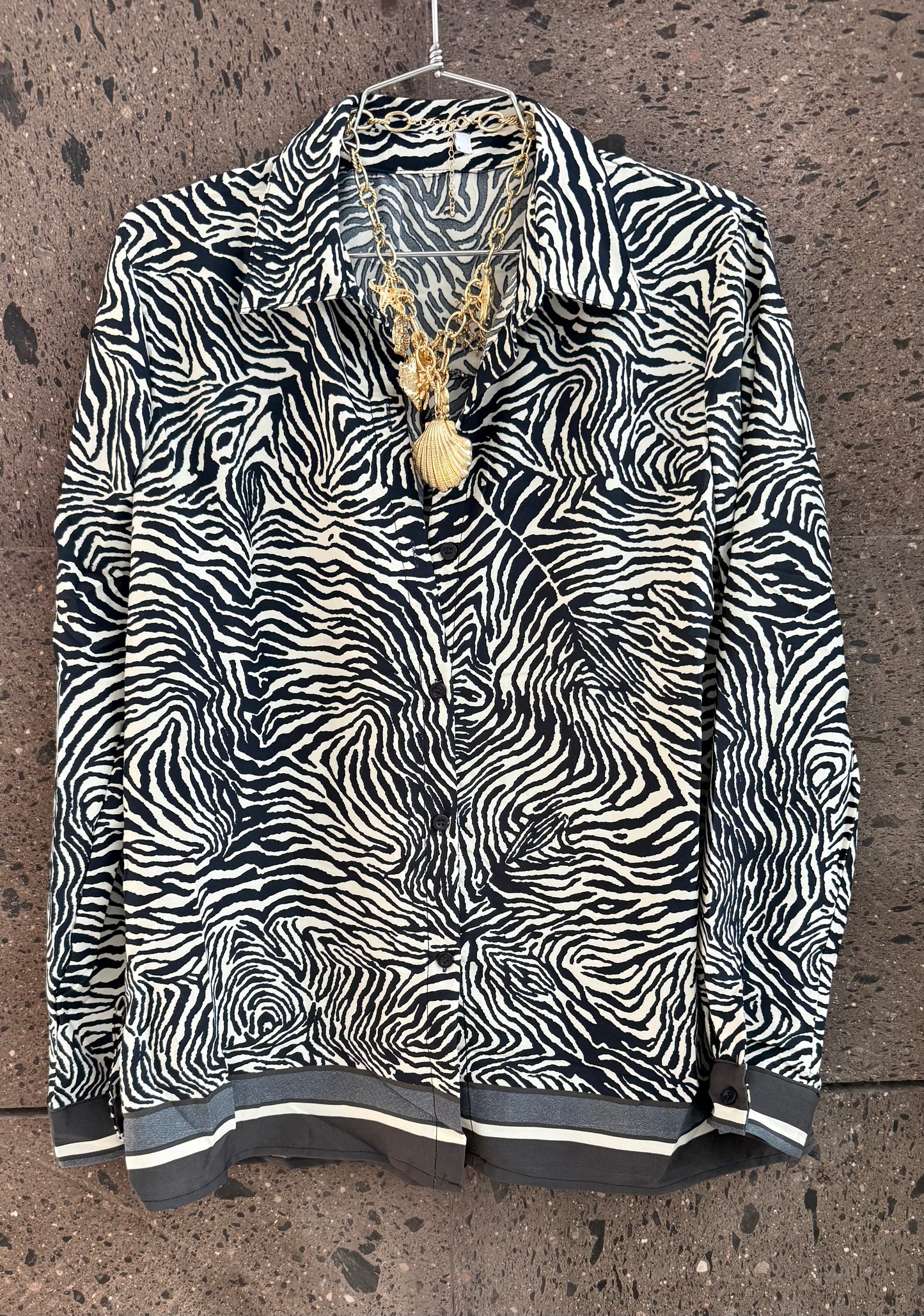 Set satin zebra