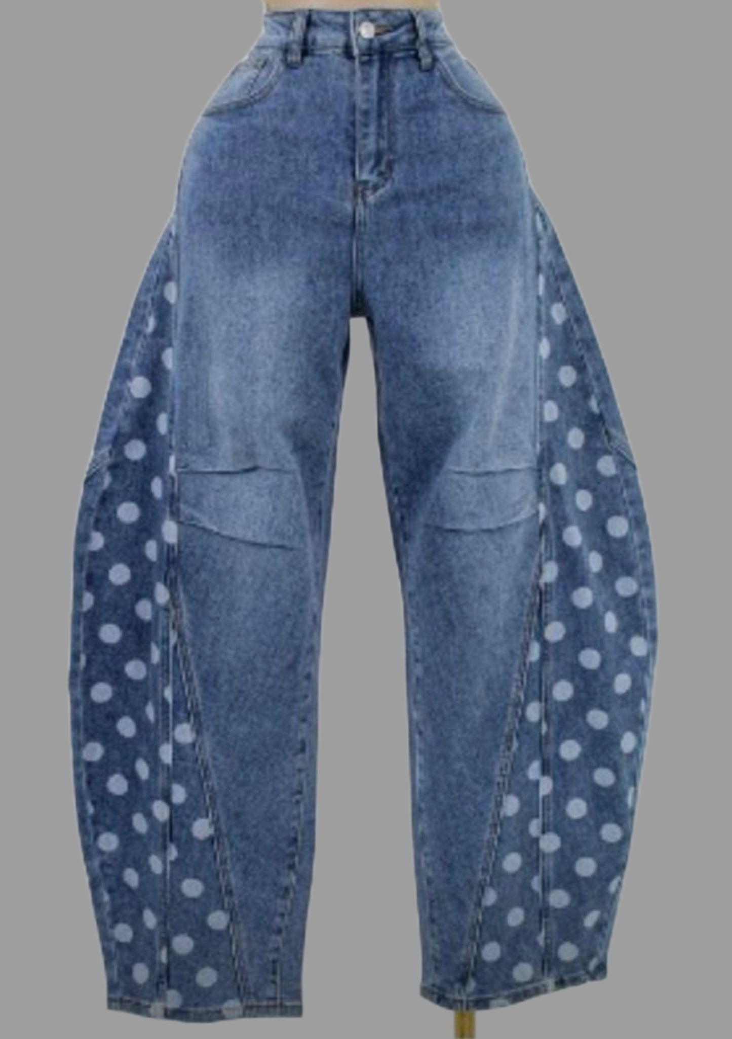 Jeans ballon polka