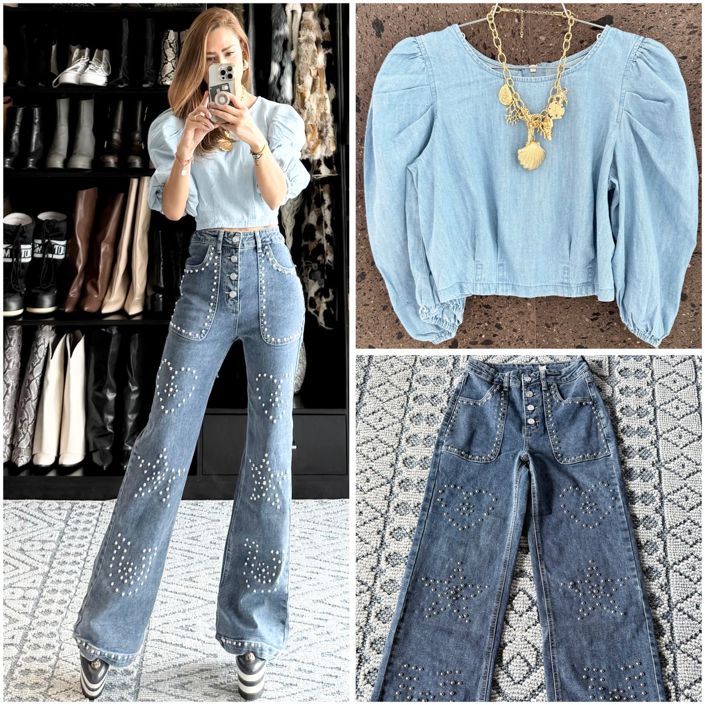 Jeans estoperol estrella stretch