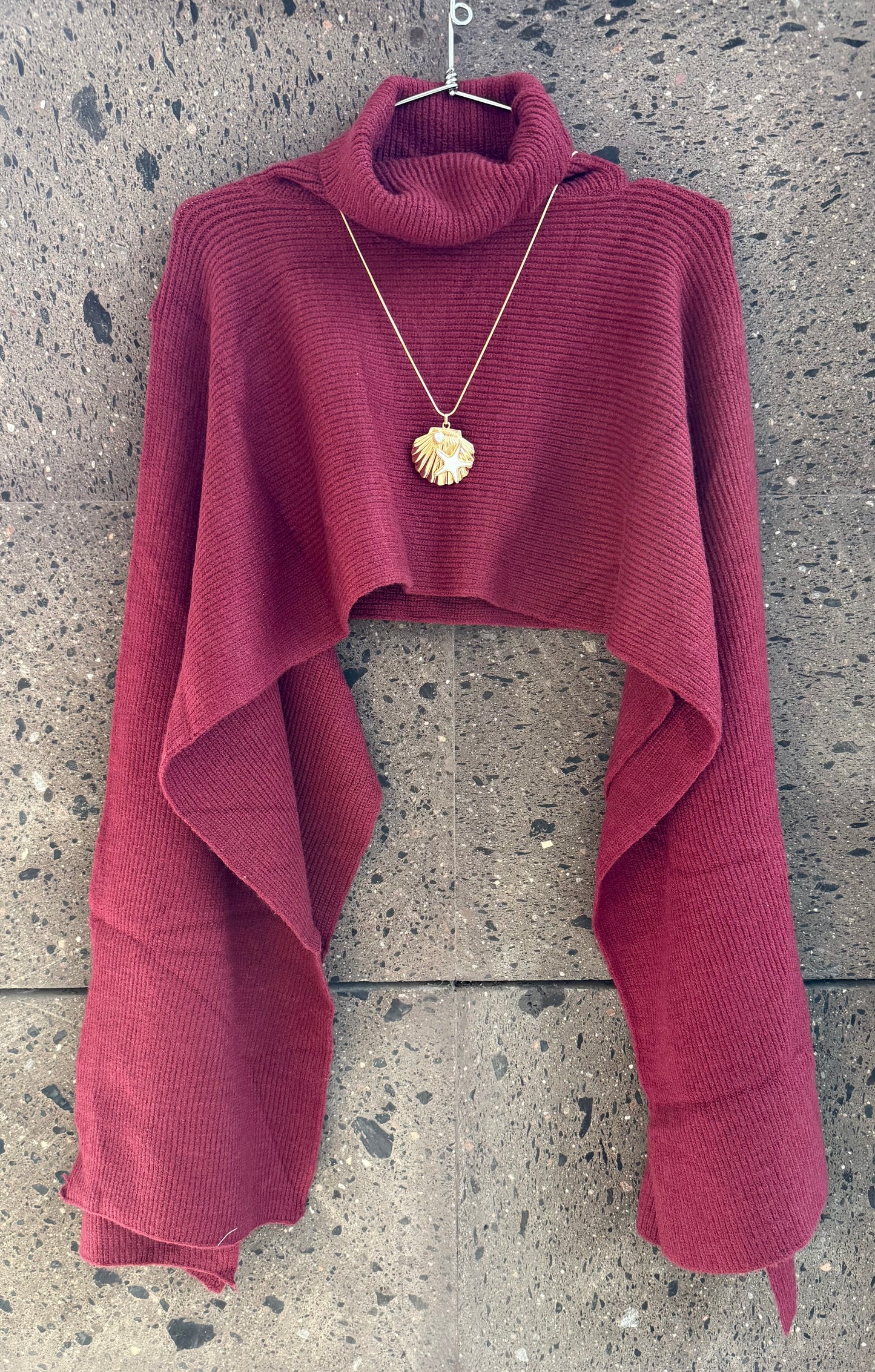 Capa manga burgundy
