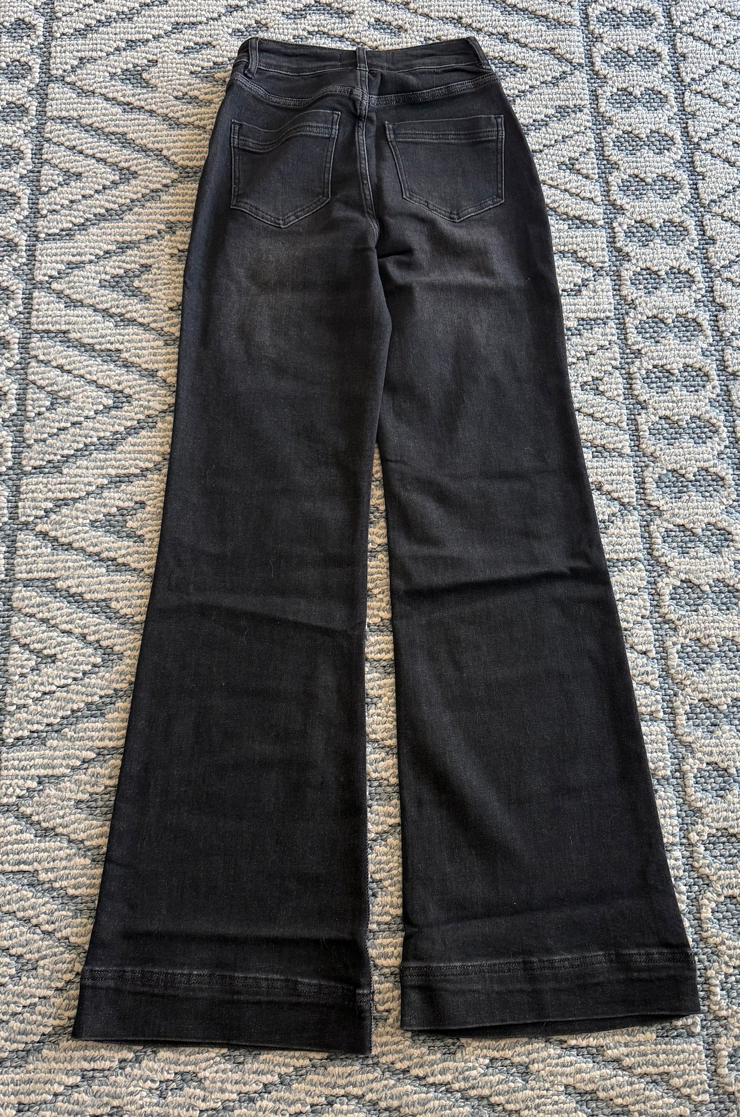 Jeans stretch campana negro