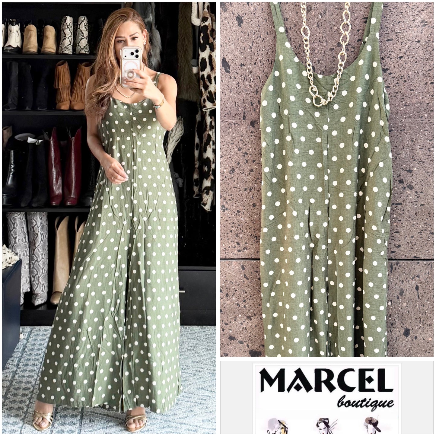 Jumper polka menta