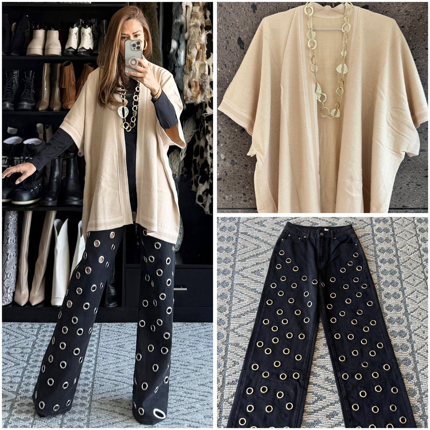 Ensamble brillo gold