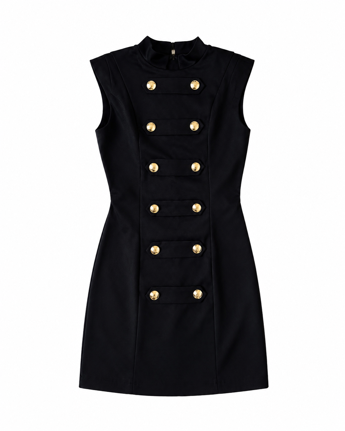A vestido Napoleón negro