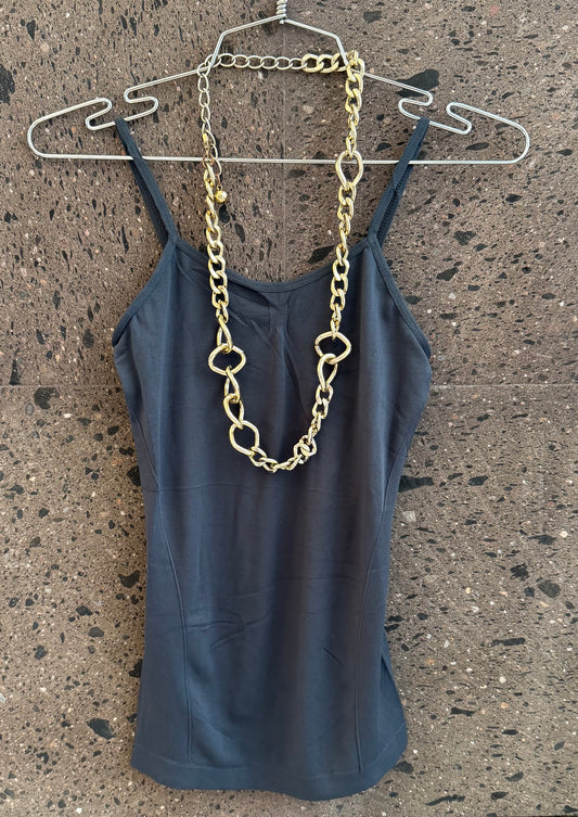 Top basic tirante gris