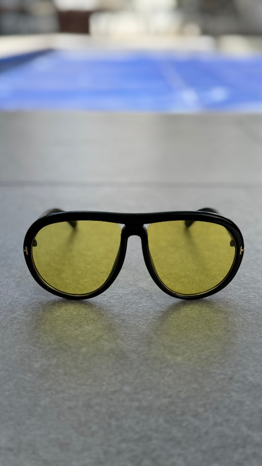 T lentes amarillo grande