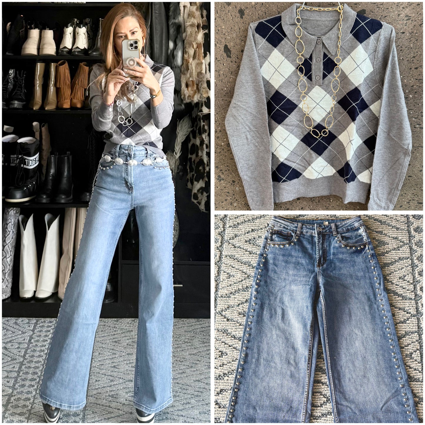 Jeans estoperol lateral stretch