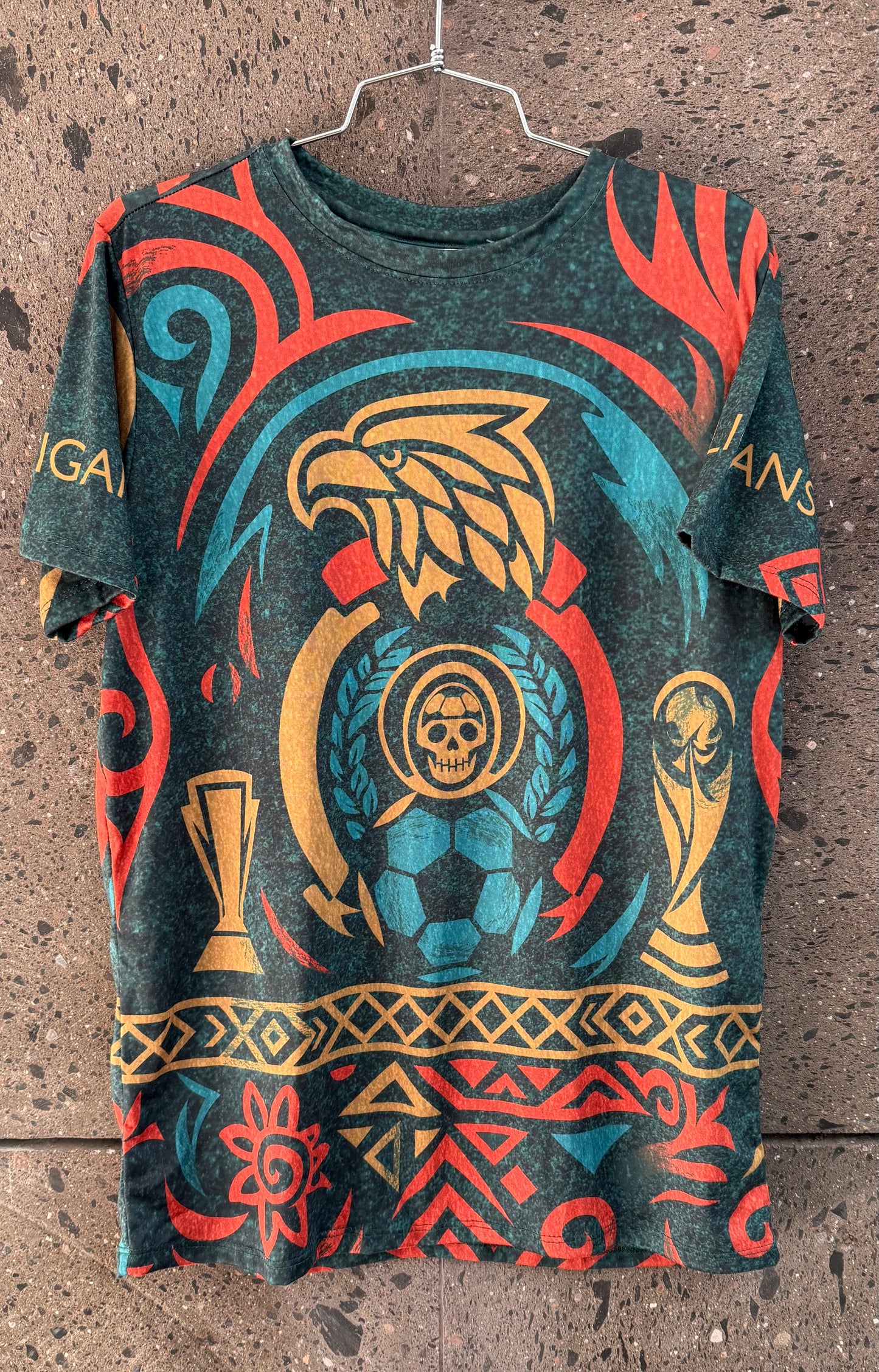 A playera México mujer estira marca gooligans