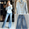 Chamarra Napoleón sport baby Blue