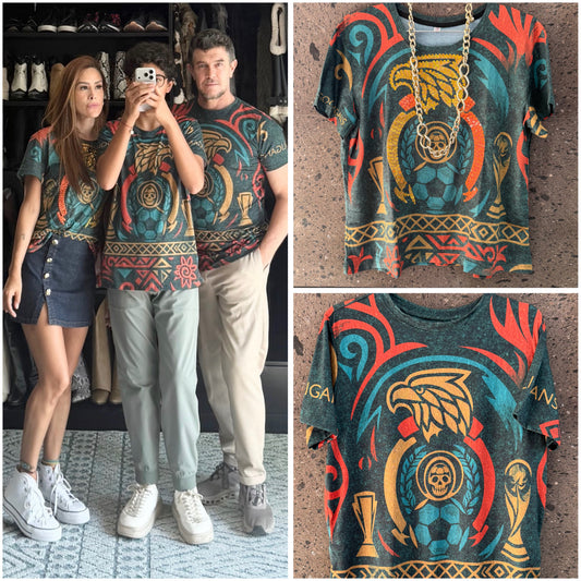 A playera México hombre estira marca gooligans