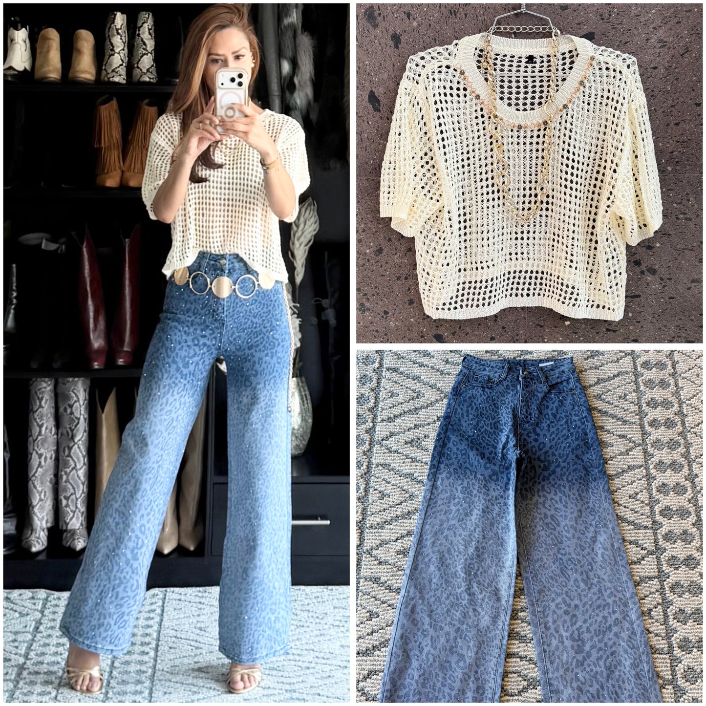 Blusa tejida butter