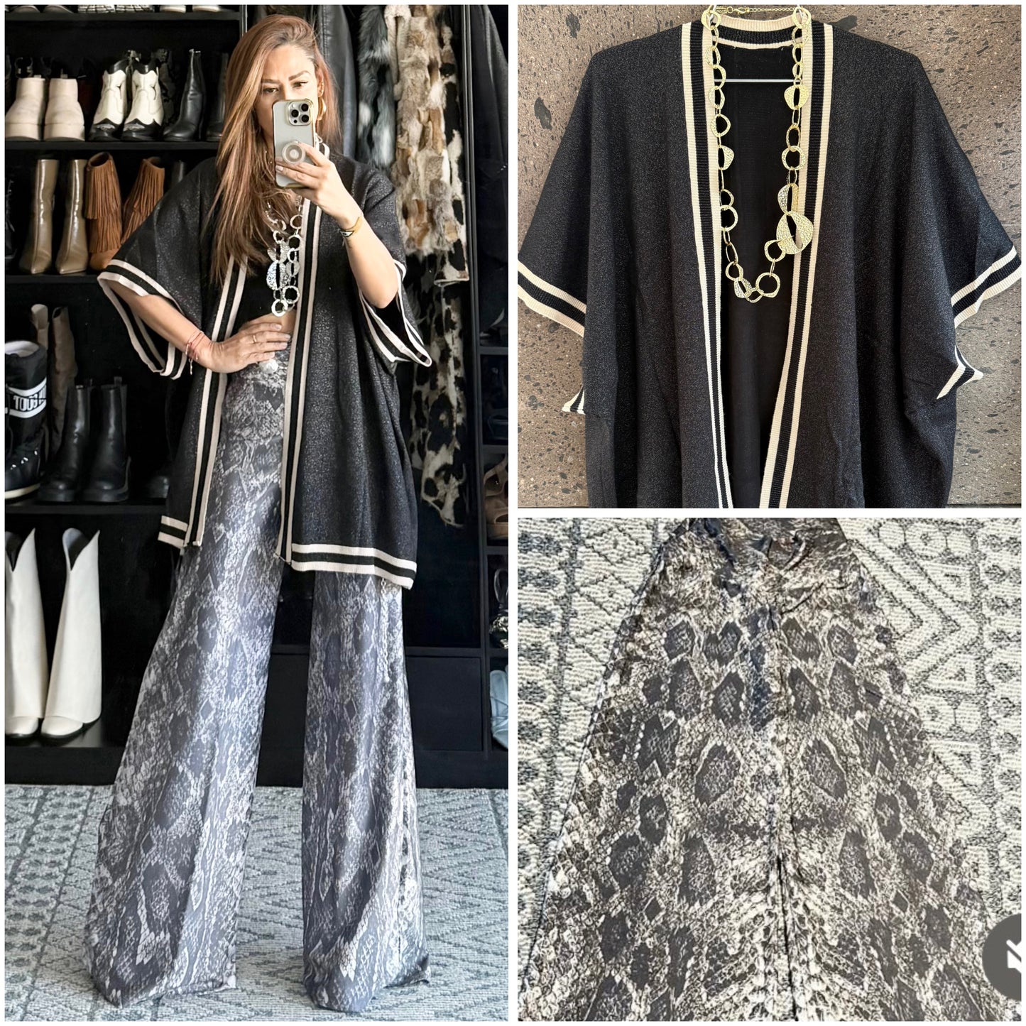 J pantalón snake likra