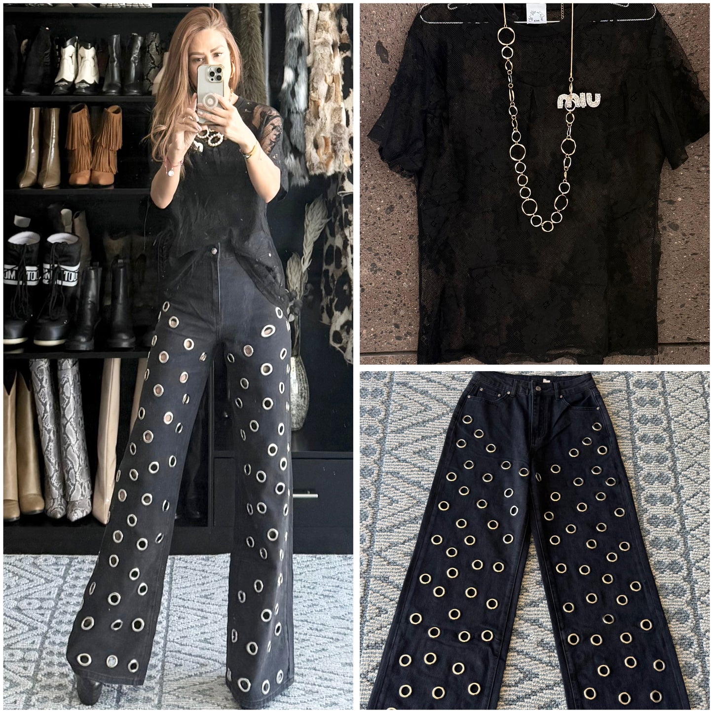 Blusa miu miu encaje