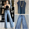 Top Basic tirante negro
