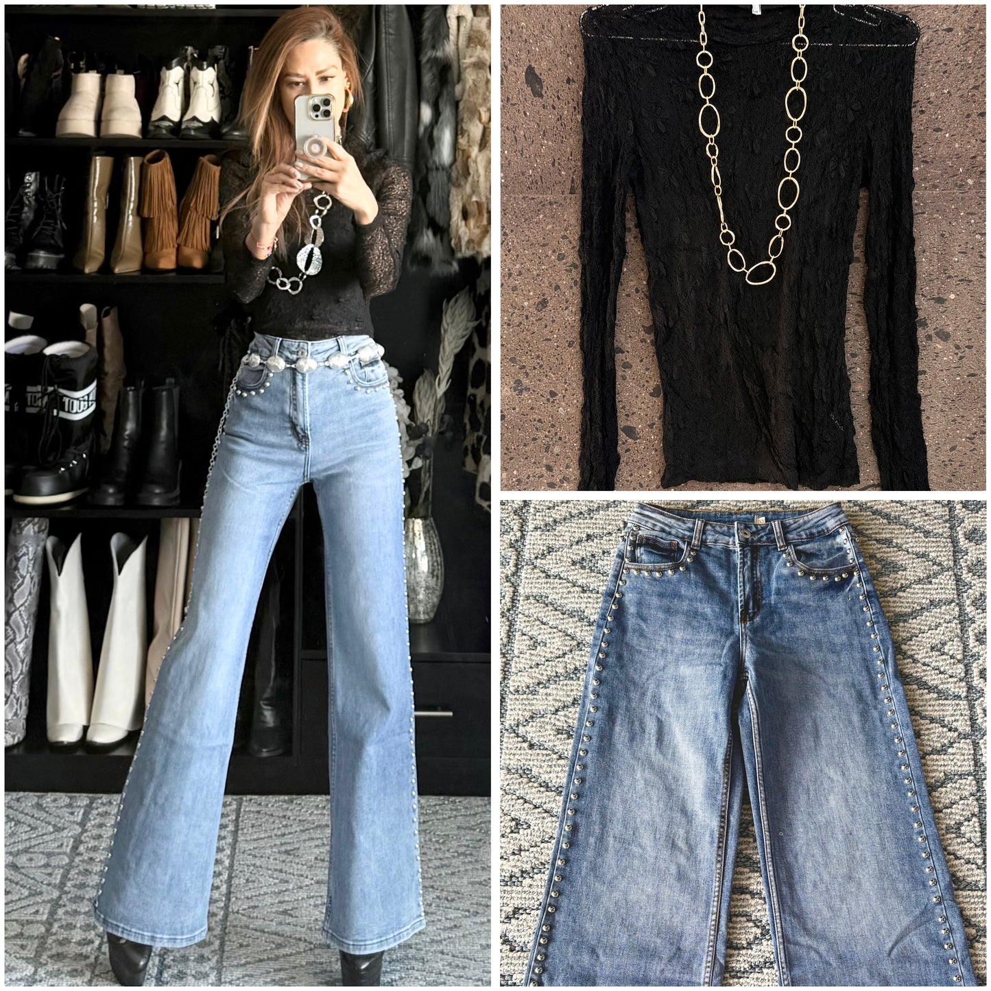 Jeans estoperol lateral stretch