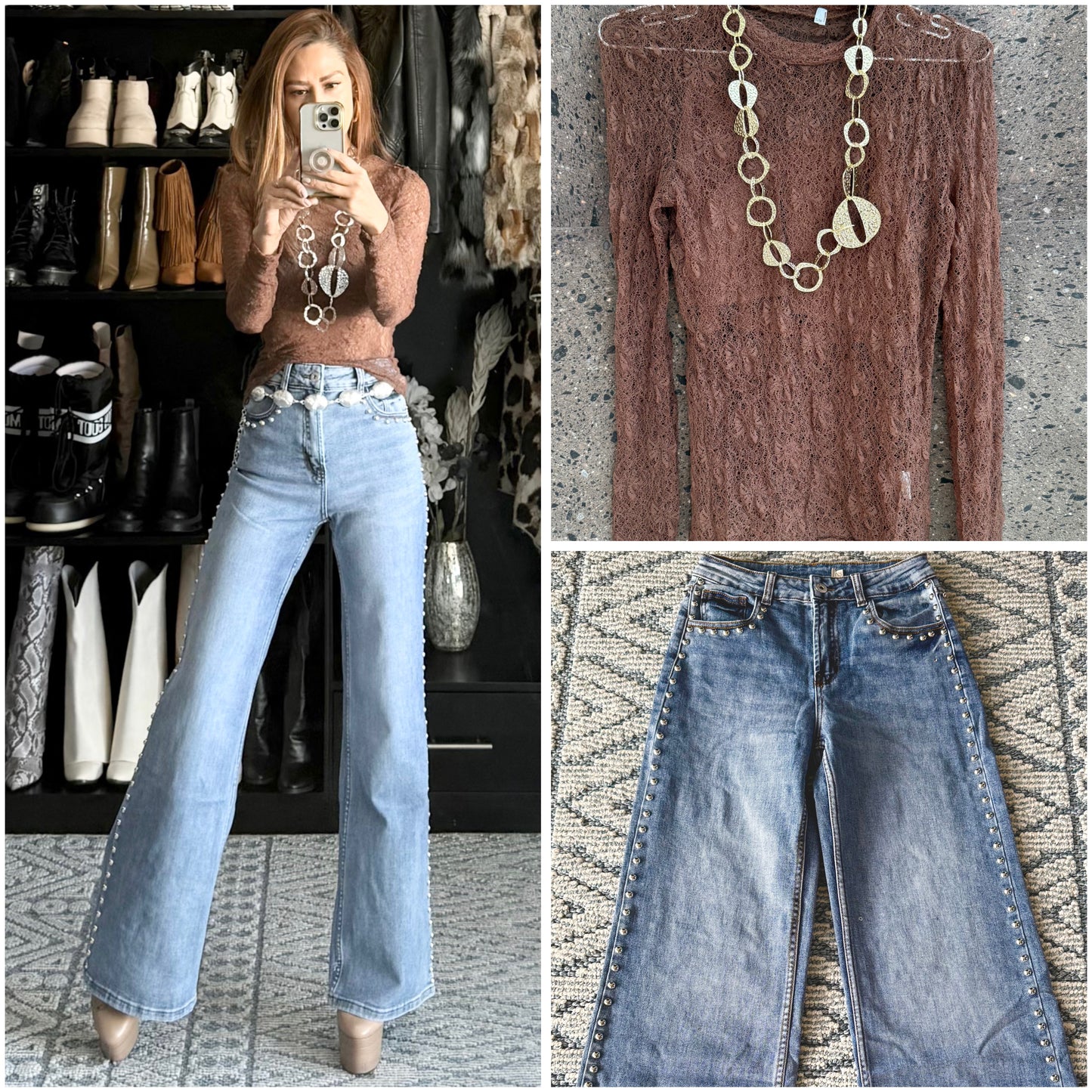 Jeans estoperol lateral stretch