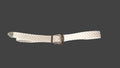 T Cinturón blanco boho