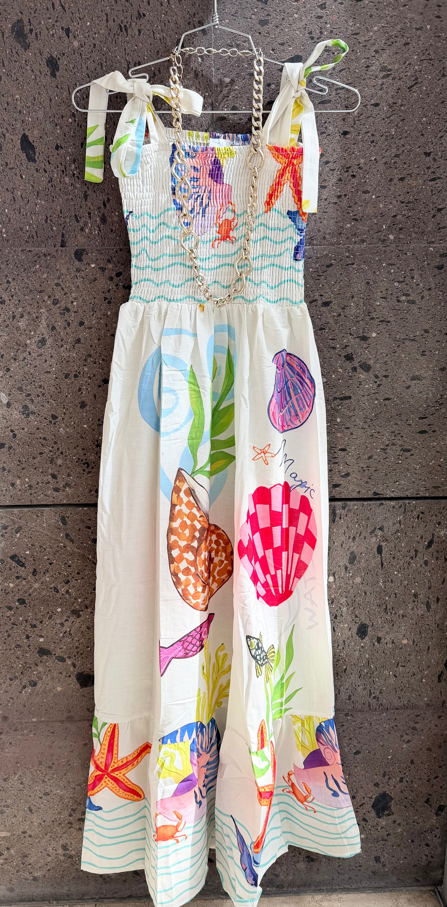 B Vestido sea lavanda