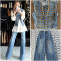Jeans stretch flare Denim