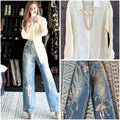 Camisa larga seda butter