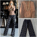 Top basic cuello redondo capuchino