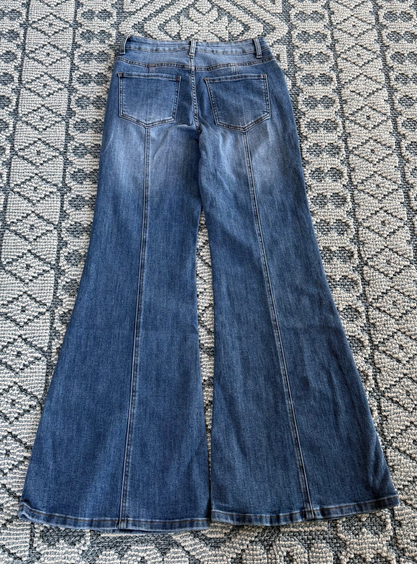 Jeans súper stretch flare