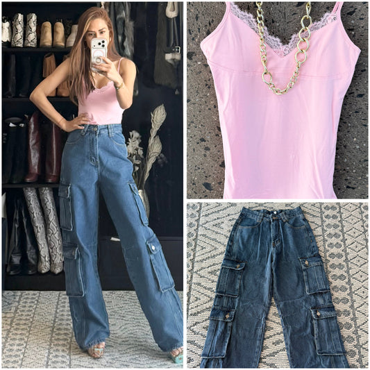 A Top lencero baby Pink