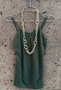 Top basic tirante olivo
