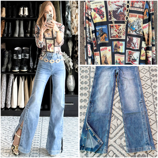 Blusa mesh cartoon