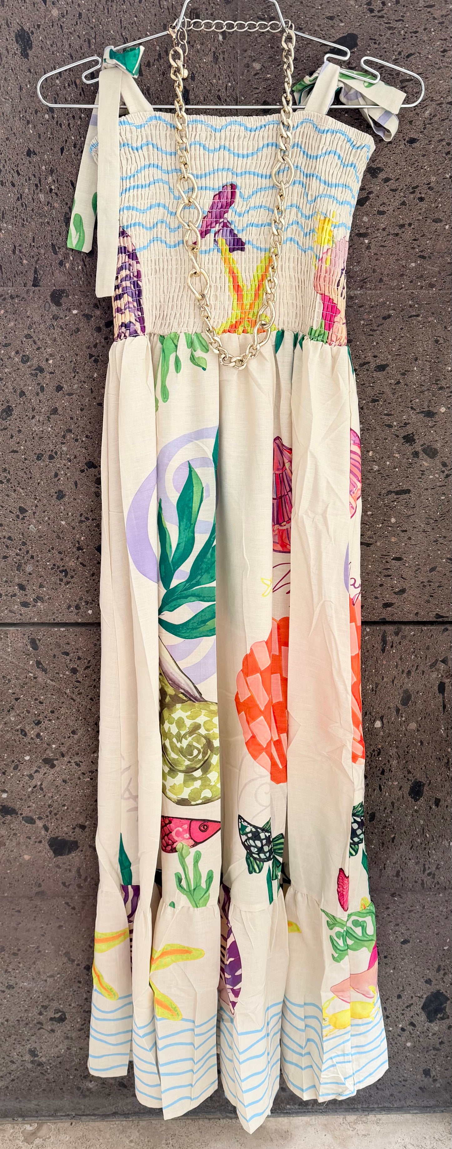 B Vestido sea limón