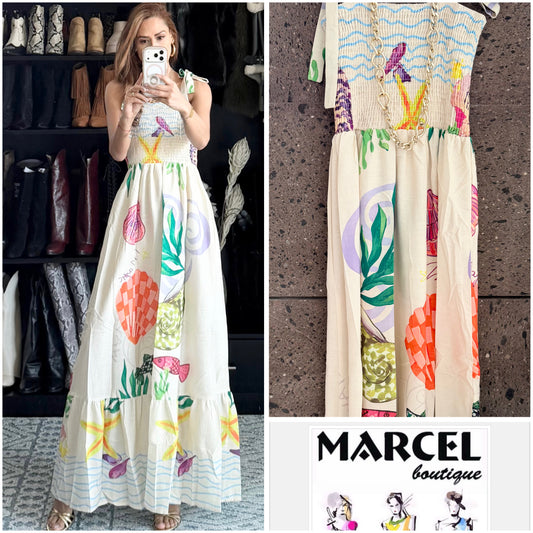 B Vestido sea limón