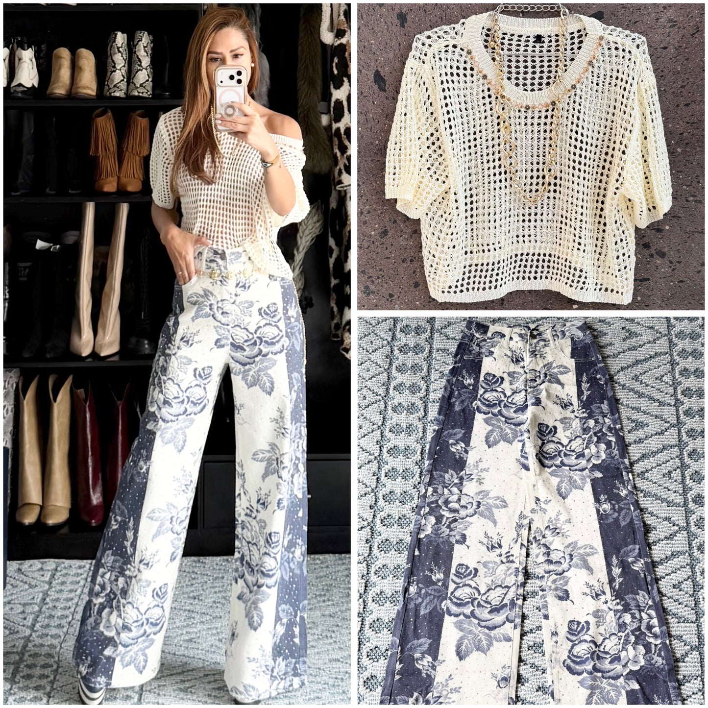 Blusa tejida butter