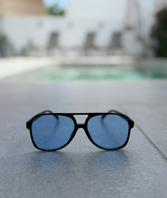 Lentes negro azul