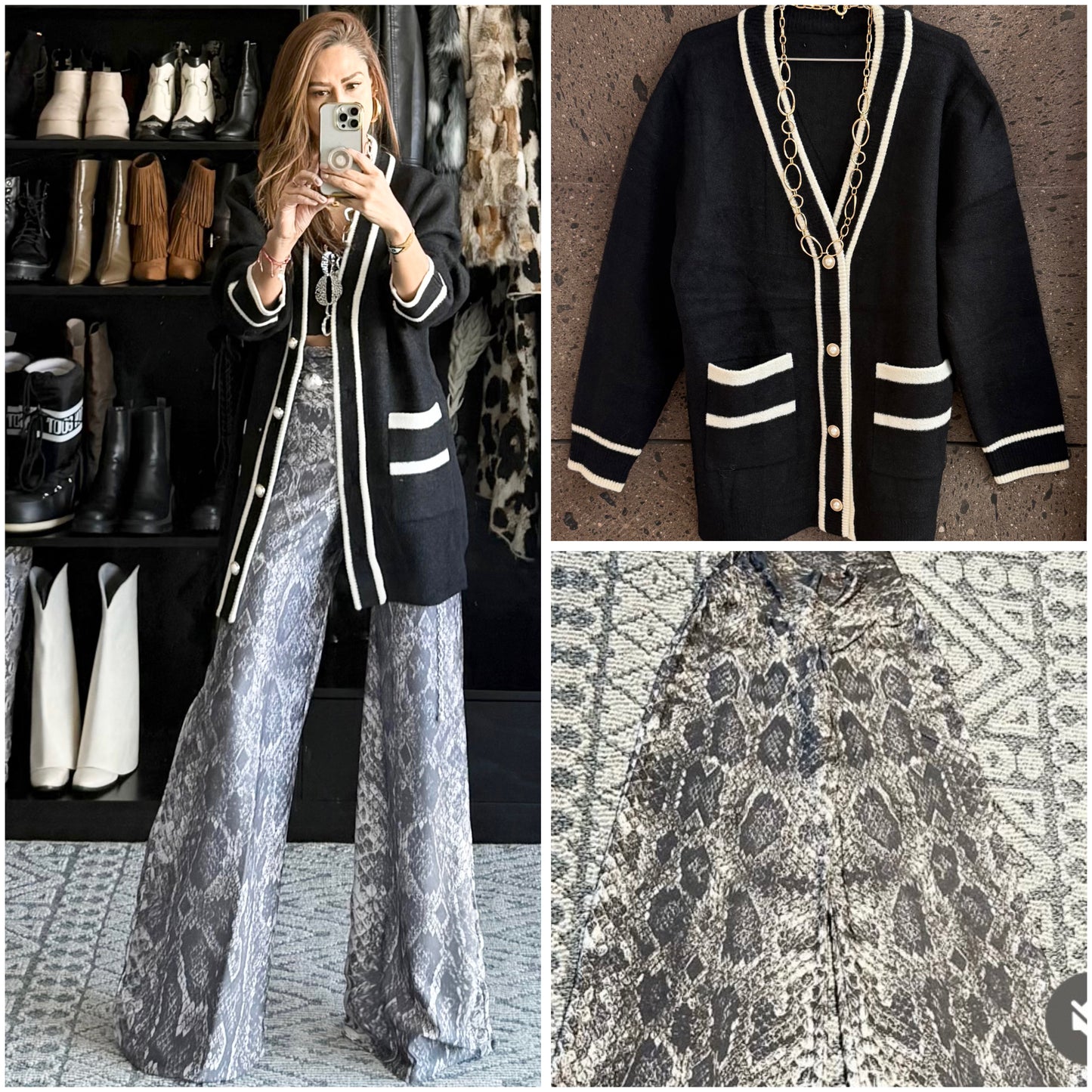 J pantalón snake likra