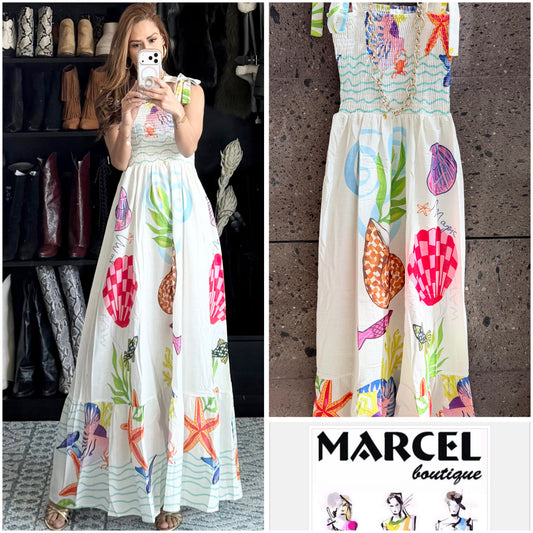 B Vestido sea lavanda