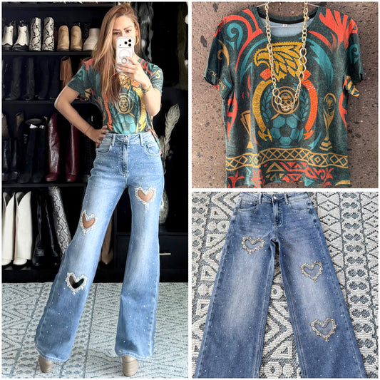 B playera México mujer estira marca gooligans