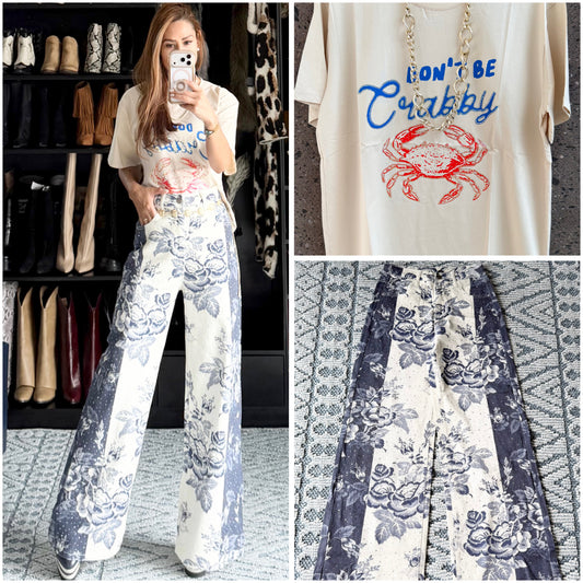 C playera crab mocha