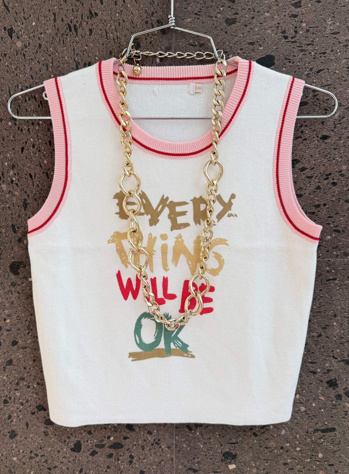 Chaleco ok pink