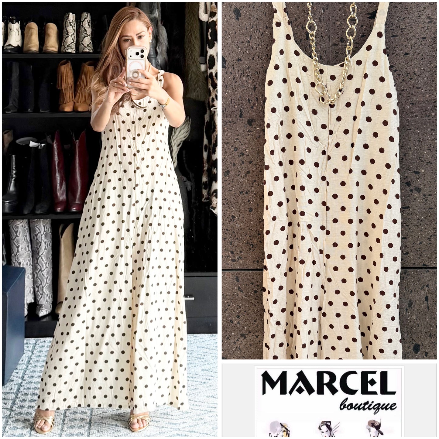Jumper polka hueso