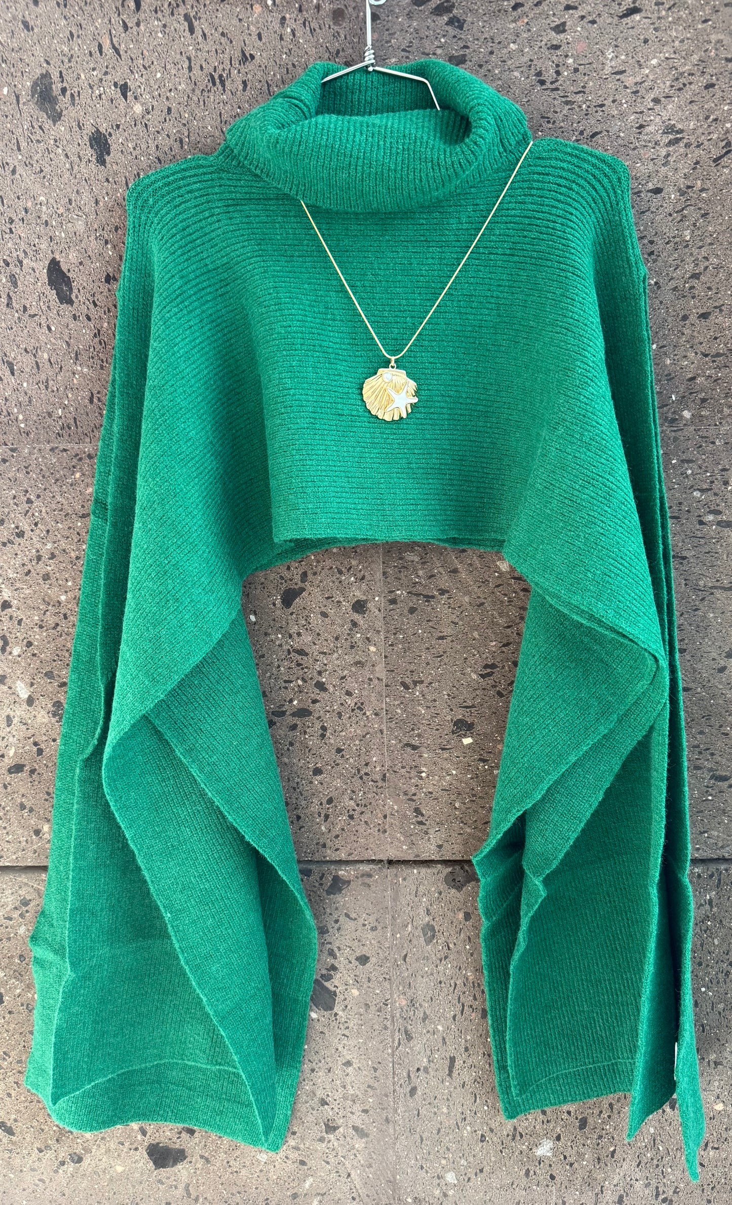 Capa manga verde