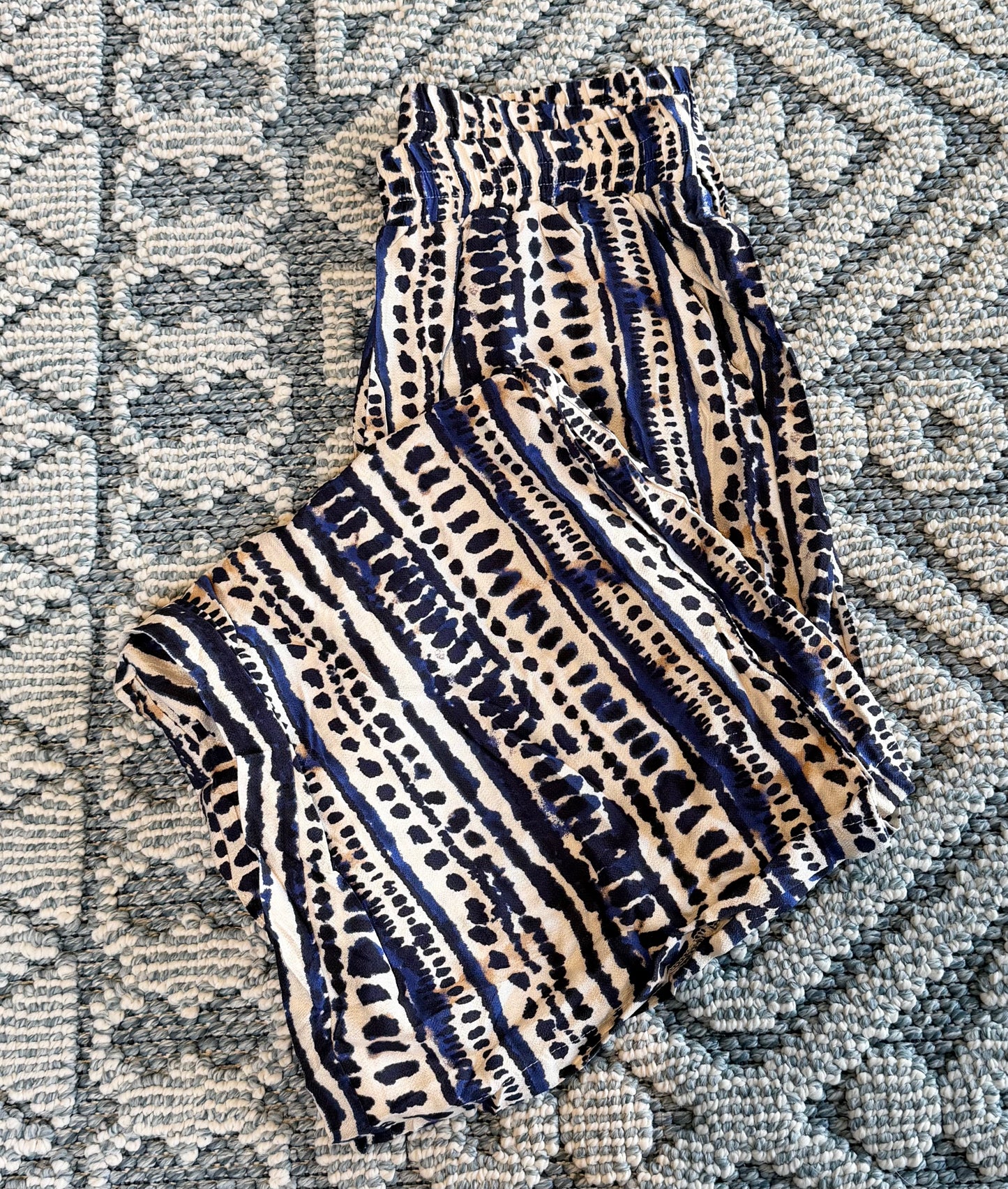 A set print azul