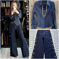 Camisa bolas raya stretch navy